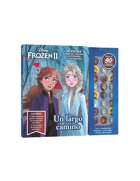 Mi Primer Libro De Cuentos, Actividades Y Calcomanías: Frozen Ll Un Largo Camino