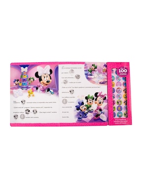 Mi primer libro de cuentos, actividades y calcomanías: Minnie Doble problema