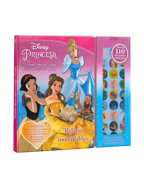 Mi Primer Libro De Cuentos, Actividades Y Calcomanías: Disney Princesa Relatos Inolvidables