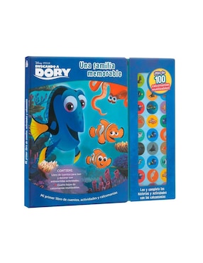 Mi Primer Libro De Cuentos, Actividades Y Calcomanías: Buscando A Dory Una Familia Memorable