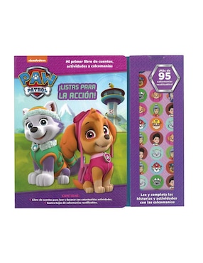 Mi Primer Libro De Cuentos, Actividades Y Calcomanías: Paw Patrol ¡Listas Para La Acción!