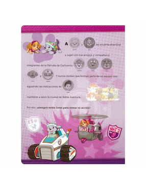 Mi primer libro de cuentos, actividades y calcomanías: Paw Patrol ¡Listas Para La Acción!