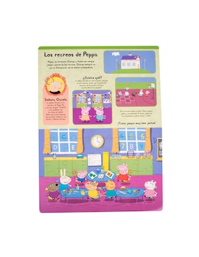 Libro rompecabezas Libro + Esténcil, El Maravilloso Mundo De Peppa Pig
