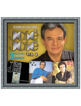 Tesoros De Colección De José José 3 CDs