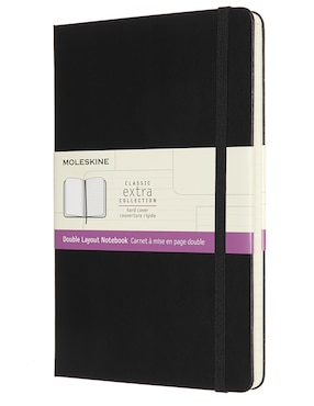 Libreta Moleskine Rayada Y Blanca