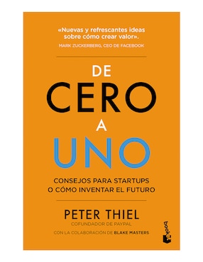 Imagen de producto Libro De Cero A Uno de Thiel Peter