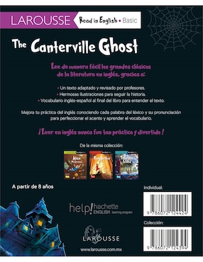 Libro Read in English The Canterville Ghost de Oscar Wilde