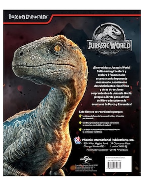 Libro Busca y encuentra: Jurassic World