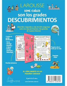 Libro Dime cuáles son los grandes descubrimientos