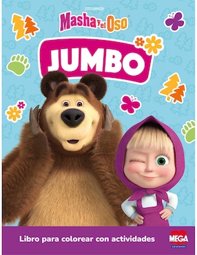 Masha Y El Oso Jumbo De Mega Ediciones