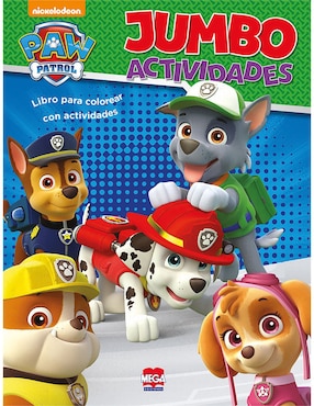 Paw Patrol Libro Para Colorear Con Actividades