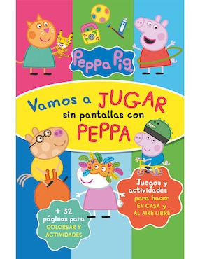 Imagen de producto Libro Vamos a jugar sin pantalla con peppa