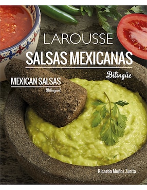 Libro Salsas mexicanas (bilingüe) de Muñoz Zurita, Ricardo