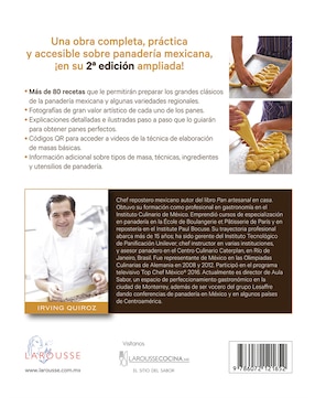 Libro Panes mexicanos de Irving Quiroz