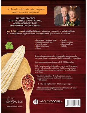 Libro Larousse de la cocina mexicana de Alicia Gironella De’Angeli