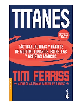Libro Titanes de Tim Ferriss