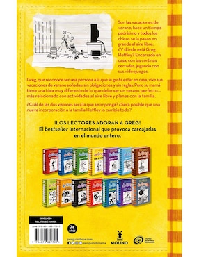 Libro Diario de Greg 4 día de perros de Kinney Jeff