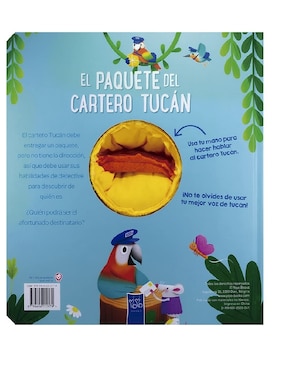 Libro El paquete de cartero tucán (con títere) de Varios