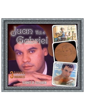 Tesoros de colección Vol. 4 de Juan Gabriel 3 CDs