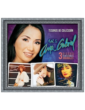 Imagen de producto Tesoros de colección Vol 5 de Ana Gabriel 3 CDs