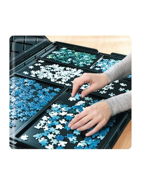 Carpeta Porta rompecabezas Ravensburger de 300 a 1000 piezas