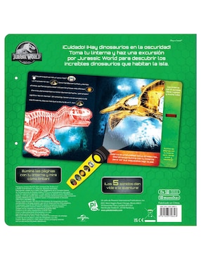 Libro Jurassic Dinosaurios En La Oscuridad de Phoenix International Publications