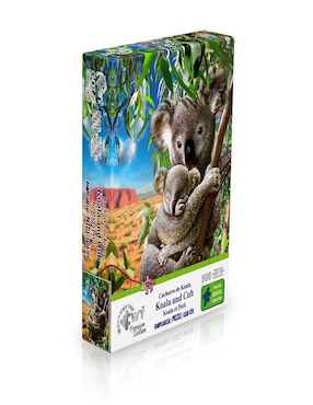 Rompecabezas Wuundentoy Cachorro De Koala 500 piezas