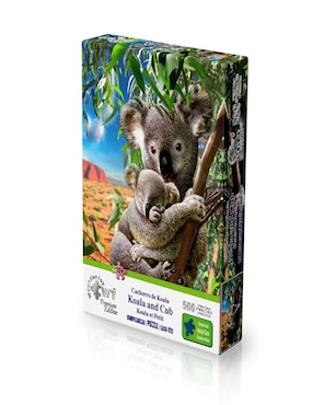 Rompecabezas Wuundentoy Cachorro De Koala 500 piezas