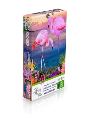 Rompecabezas Wuundentoy Flamencos 500 piezas