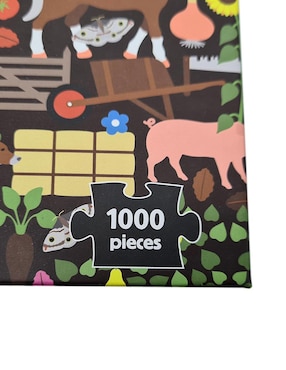 Rompecabezas Kikkerland Granja 1000 piezas