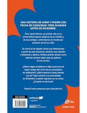 Libro Antes de diciembre de Joana Marcús de Joana Marcús