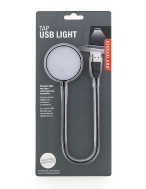 Lámpara USB Kikkerland de acero