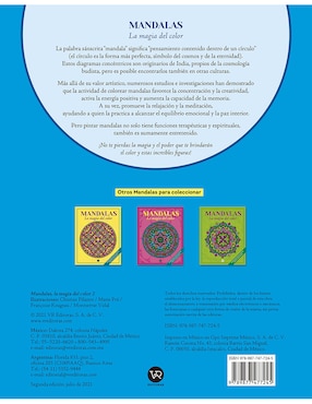 Libro Mandalas: La Magia Del Color de Marie Pré de Marie Pré