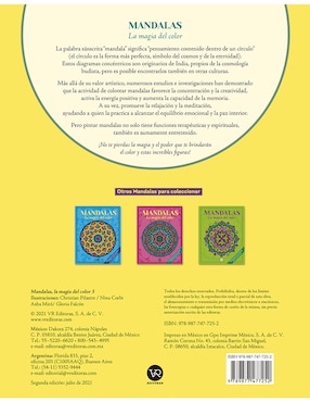 Libro Mandalas: la magia del color 3 de Christian Pilastre