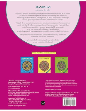 Libro Mandalas: la magia del color 4 de Christian Pilastre