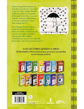 Libro Diario de greg 8: mala suerte de Jeff Kinney