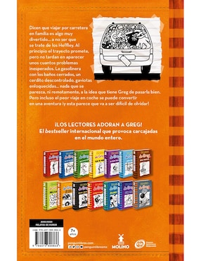 Libro Diario de greg 9: un viaje de locos de Jeff Kinney