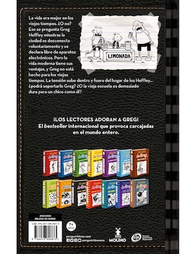 Libro Diario de greg: vieja escuela de Jeff Kinney