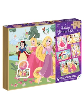 Set De Rompecabezas Princesas Disney Novelty