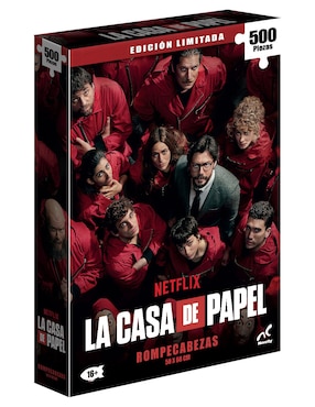 Rompecabezas La Casa De Papel Novelty 500 Piezas