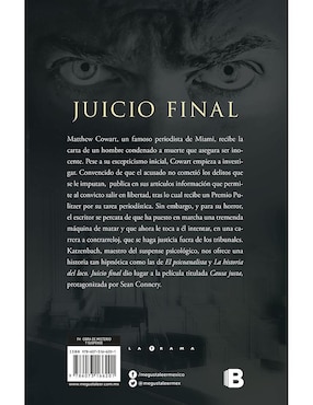 Libro Juicio final de John Katzenbach