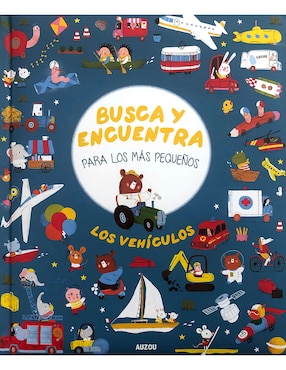Libro Busca y encuentra vehiculos de Auzou