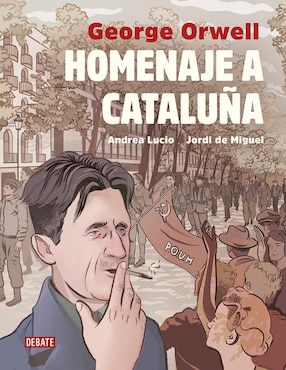 Libro Homenaje a Cataluna (Adaptación gráfica) de George Orwell