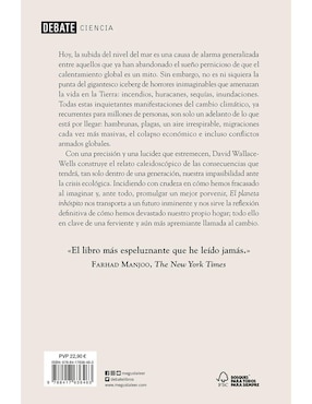 Libro El planeta inhóspito de David WallaceWells