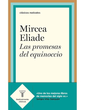 Libro Las promesas del equinoccio de Mircea Eliade