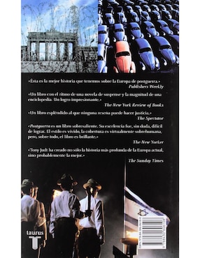 Libro Postguerra, Tony Judt