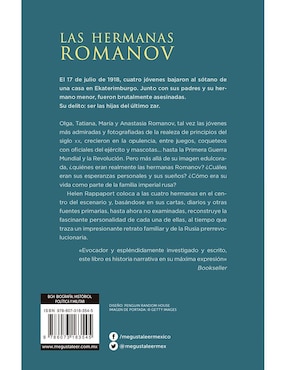 Libro Las hermanas Romanov