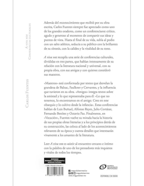 Libro A viva voz, Carlos Fuentes