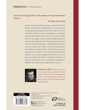 Libro 2666, Roberto Bolaño