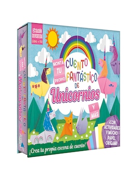 Libro Monta tu cuento fantástico de unicornios de Lexus